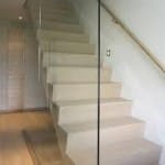 glazen wand in huis