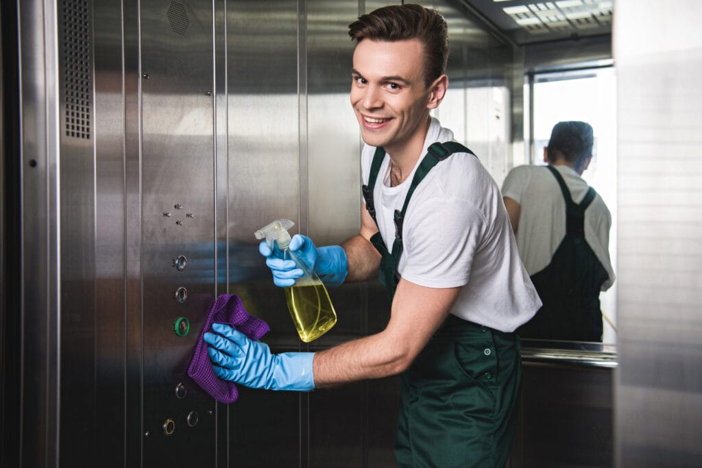 Glas schoonmaken