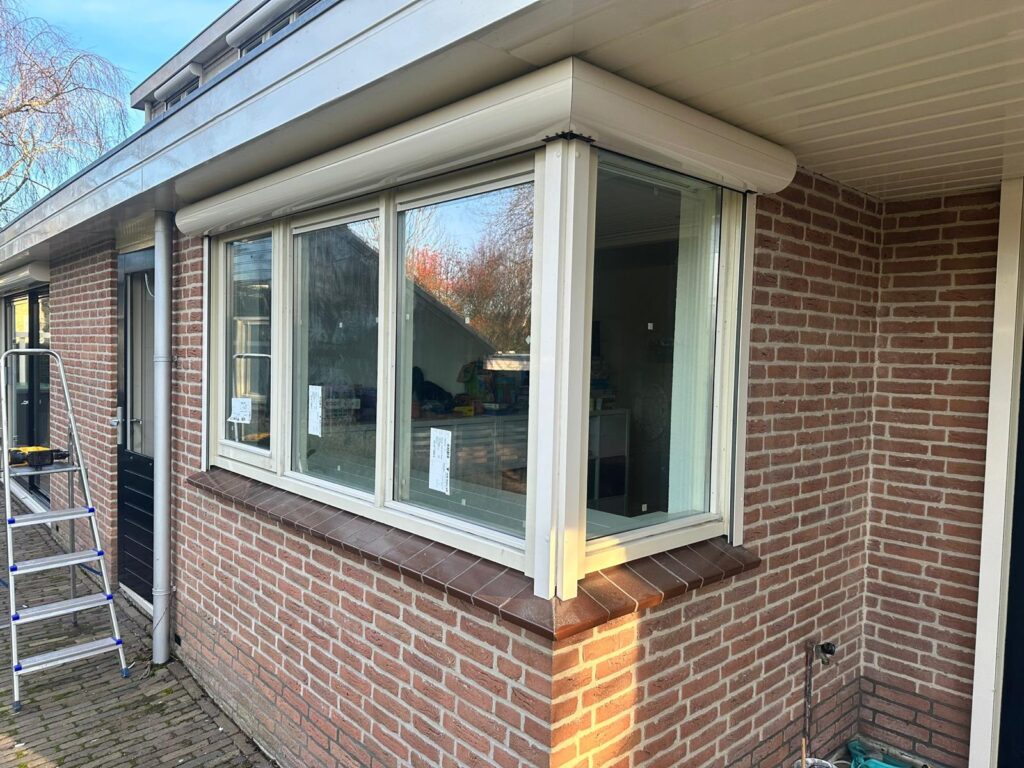 Glaszettersbedrijf Enkel glas naar dubbel glas vervangen