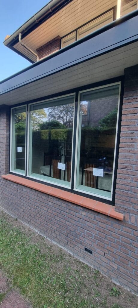 Glas vervangen woonhuis