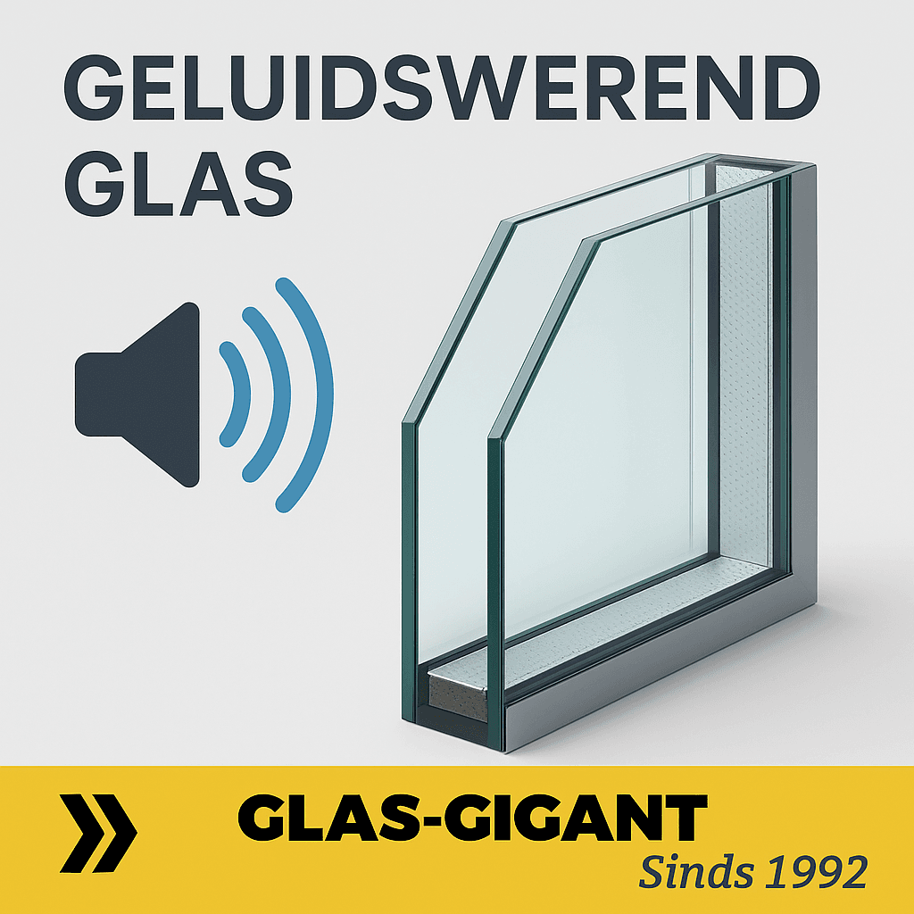 Geluidswerend glas van de Glas-Gigant