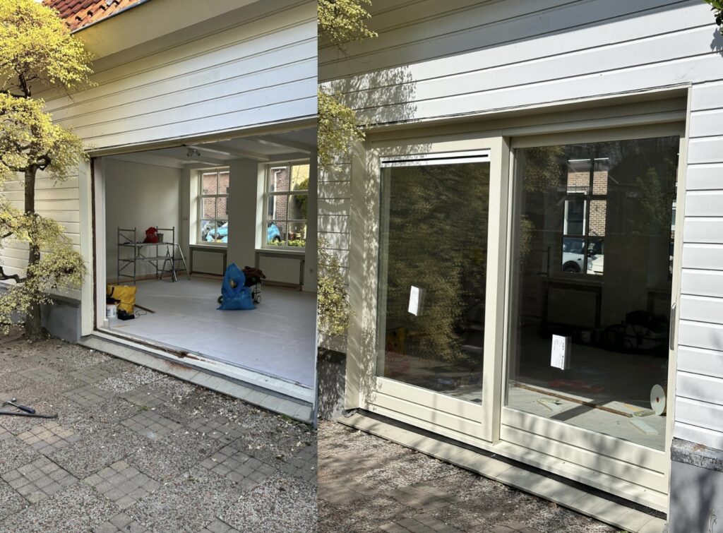 Glaszettersbedrijf Op de foto ziet u een recent project waarbij wij kunststof kozijnen hebben geplaatst. Moderne kunststof kozijnen combineren een lange levensduur met uitstekende isolerende eigenschappen en minimaal onderhoud. Dankzij de vele kleur- en afwerkingsmogelijkheden zijn ze geschikt voor zowel moderne als traditionele woningen.