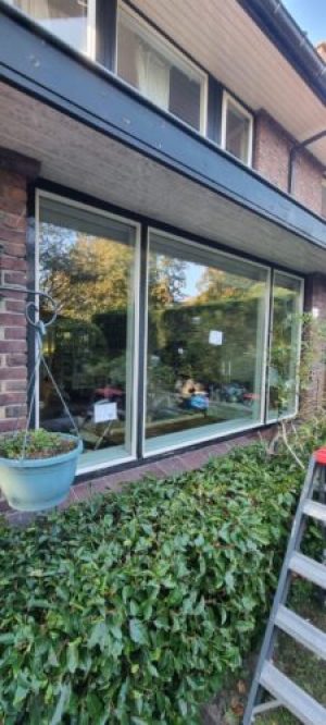 Complete achterpui glas vervangen woonkamer Complete achterpui glas vervangen woonkamer