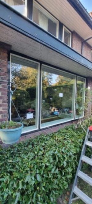 Complete achterpui glas vervangen woonkamer Complete achterpui glas vervangen woonkamer